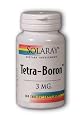 Tetra-Boron 3mg Solaray 100 Caplet