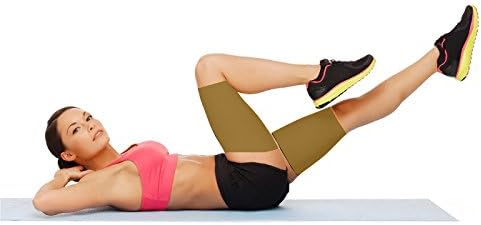 Shop Flash Thigh Shaping Compression Leg Wraps Women's, Nude, Medium