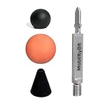 Jigsaw Massage Adapter and Bits, Plug-n-Play Percussion Massage - Starter Pack