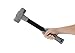 ABN Sledge Hammer 3 Pounds - Shock-Absorbing Fiberglass Handle with Textured Cushion Grip for Heavier-Duty Jobs