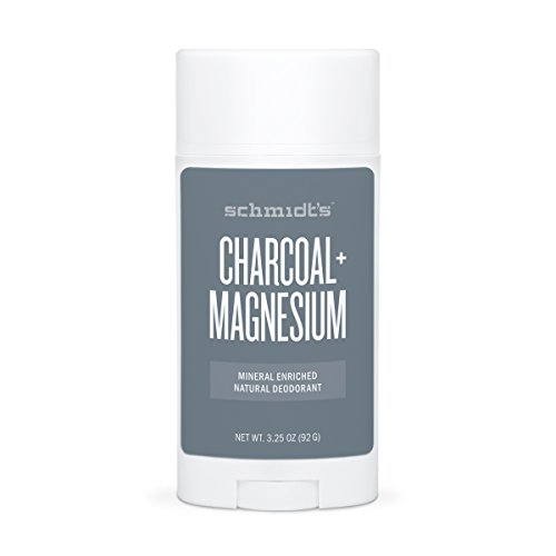 Schmidt s deodorant charcoal + magnesium deodorant 3.25 oz (92 gr…
