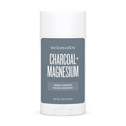 Schmidt's Deodorant - Mineral Enriched Natural Deodorant Charcoal + Magnesium - 3.25 Unze.