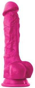 NS Novelties Colours Pleasures Dildo, Pink, 7-Inch