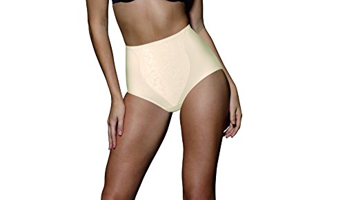 Bali Women's Shapewear Double Support Coordinate Brief 2-Pack, Porcelain/Porcelain, Medium - Thumbnail 2