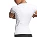 Tommie Copper Shoulder Support Shirt for Women, Posture Corrector Compression Shirt with UPF 50 Sun Protection, Women's Compression Shirt, Shoulder Compression, Shoulder Support for Women, White M