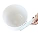 432 hz Crystal Singing Bowl B Note Crown Chakra, Mallet Included, High Quality Sound (10 inch)
