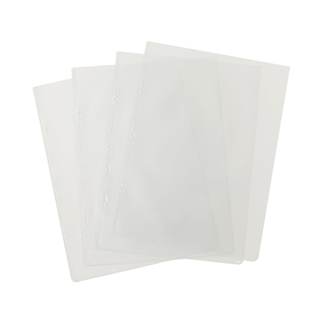 Techstyle A2 Portfolio Plastic Sleeves, Pack of 10 Presentation Clear Display