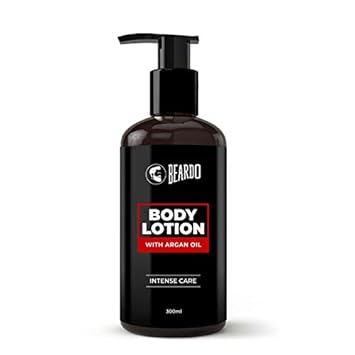 Beardo Body Lotion With Argan Oil For Intense Care, 300 ml