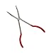 ABN Long Reach 11in 45-Degree Bent Nose Pliers for Hard-to-Reach Narrow Spaces and Limited Clearance Areas
