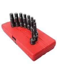 10pc 1/2 "Metric Dr Impacto Hex Driver Master Set