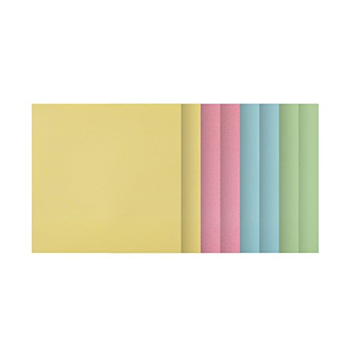 ZCZN 4 Color Sticky Notes,3 in x 3 in 8 Pads/Pack 100 Sheets/Pad Self-Sticky Notes (8 Pads) - Thumbnail 3