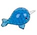 Narwhal Shaped Squishies | Blue Narwhal Squeezy Beads (12 PCK)