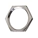 DERNORD Cast Pipe Fitting Stainless Steel 304 Hex Locknut NPT Female (1