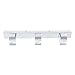 Lightess Bath Vanity Lights LED 3-Light Crystal Bathroom Light Fixtures Mirror Make Up Lamp, 9W Cool White, JQ5720