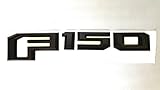 Kimoo F-MB Black Out F-150 2015-2018 F-150 Tailgate Emblem Badge Sticker For Ford