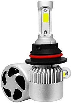 壁取り付け用燭台 9004 Hb1 Ledヘッドライト電球8000lm Dc9v 32v車ヘッドライトの球根フォグランプ セット6000kピュアホワイト防水ip68 高級な