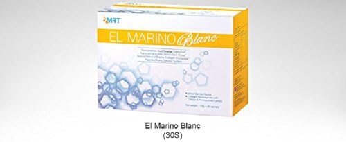 MUST BUY ! 3 Box Elken El Marino Blanc ( Each Box : 7.5g x 30 sachets ) : Fairer, Firmer, Radiant and Glowing, Smoother Skin!
