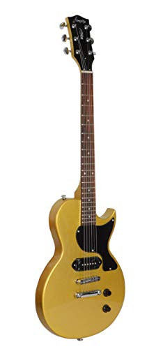 Firefly FFJR Solid Body Electric Guitar (Metallic Gold).
