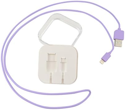 ZongWo Lightning to USB Charging Sync Cable for iPhone 6 6Plus 6S 5 5S iPad Air iPad Mini iPad 5 etc with Newest IOS 3 Pack (light purple)