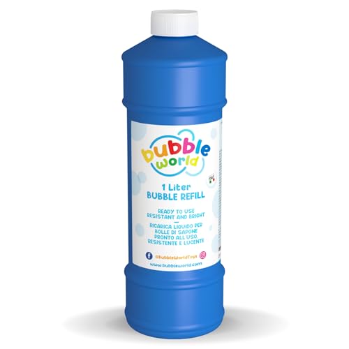 Bubble World 103.568500 - Liquido per bolle di sapone giganti, 1 litro