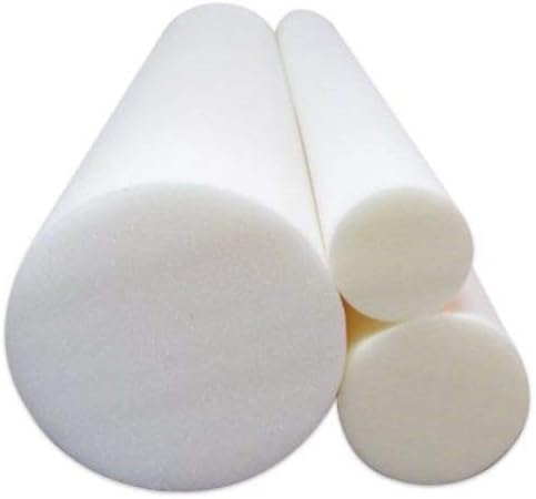 rullo di gommapiuma per esercizi di fisioterapia di 3 pollici di diametro