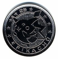 Pokemon Pikachu Coin Rare Wizards of the Coast 2000