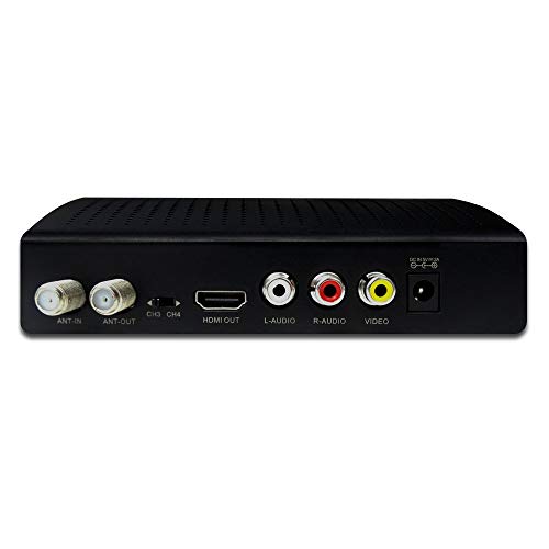 KORAMZI HDTV Digital TV Converter Box ATSC with USB Input for Recording and Media Player CB-107 (Certified Refurbished)