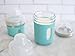 Mason Bottle 8oz Mason Jar Silicone Sleeve (1-Pack) - Regular Mouth Sleeve - Non-Toxic, Dishwasher Safe Mason Jar Sleeve for Extra Grip & Protection - Made in USA (Jar NOT Included)