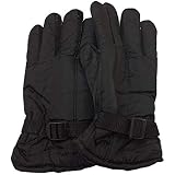Cycling Full Finger Gloves - Free Size,Black