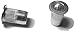 25 pcs 8-32 flat head ribbed body aluminum rivet nuts LFA-08080R …