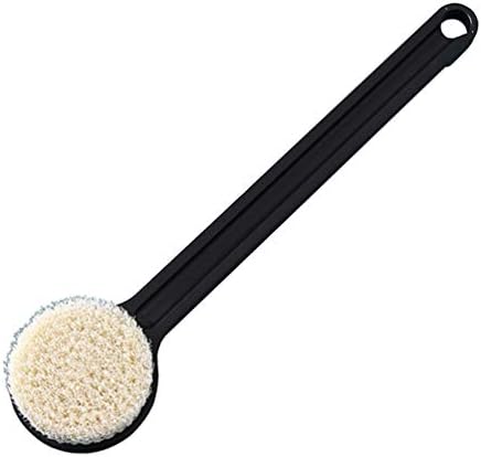 Zmmyr Body Brushes 13 In Long Handle Scrubbers Bathroom Soft Shower Washing Back Bath (Black)