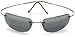 Maui Jim Men's Kapalua Polarized Rimless Sunglasses, Gunmetal/Neutral Grey, Small