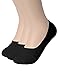 OSABASA Womens 3 Pair Casual No-Show Socks of Hidden Flat Boat Line,KWMS09-3 Pairs-BLACK,Shoe Size 8-11 (Sock Size 9.5