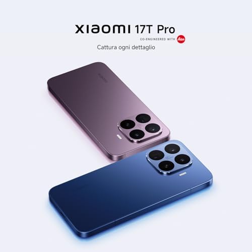 17T Pro, Smartphone 12+512GB, Black, Teleobiettivo Leica 5x — foto 5 di 8