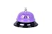 Juvale Novelty Ring for a Kiss Bell - 2.5-Inch Purple Service Bell - Novelty Romantic Gag for Couple
