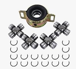 Photo 1 of 04371-30020 DriveShaft 4X U-Joints & Center Support Bearing Compatible with 1995-2004 Toyota Tacoma 4WD Replaces 04371-30041, 04371-35020, 04371-35030, 04371-35051, 04371-60060, 04371-60070