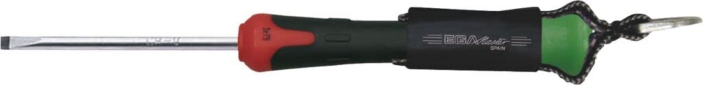 Ega Master 66849 - Electrician Screwdriver 4 X 75 Mm Microtronic Bimat.