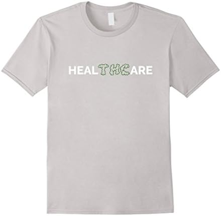 Mens Heal-THC-are Reform Leagalize It Federal Green Smoke 3XL Silver