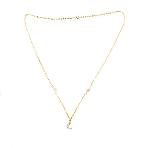 Mtxc Final Fantasy XV Cosplay Lunafreya Nox Fleuret Moon Pendant Necklace 2nd Formal Ver. Gloden