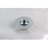 Flip Top Drain with Snap-In Flange, Chrome