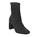 Speed Limited 98 FE65 Women's Casual Ankle High Chunky Block Heel Booties