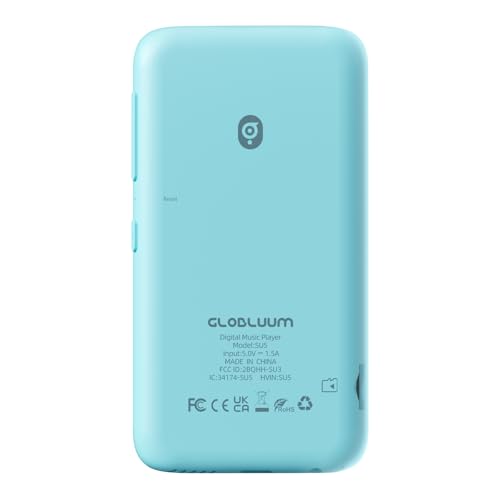 MP3 Player for Kids, Parental Controls, 16GB, Supports Spotify and Audible, Bluetooth and WiFi(Mint Green)