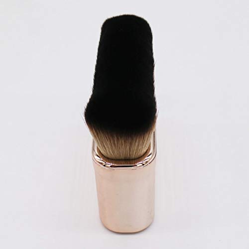 Luckycivia Professional Body Makeup Brush High Density Face Kabuki Brush for Luminizer Shimmer Glow Liquid Foundation Powder Cream Lotion Contour