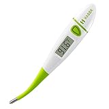 Habor Medical Thermometer FDA 10 Seconds Fever Alarm Oral Thermometer Rectal and Axillary Thermometer for Baby Kids Adults and Pets
