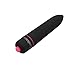Powerful Waterproof Multi Speed Handheld Magic Mini Bullet Vibrant Toy for Women Sex Electronic Massager Viberator Silicone Black (2pcs/set)