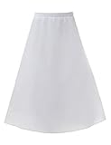 Remedios Kids Petticoat Crinoline for Flower Girl Wedding Underskirt Slip White Skirt