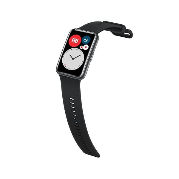 HUAWEI-WATCH-FIT-Smartwatch-164-Vivid-AMOLED-Display-10-Days-Battery-Life-Built-in-GPS-5ATM-Oxygen-Saturation-Detection-Heart-Rate-Monitoring-Sleep-Monitoring-Graphite-Black HUAWEI WATCH FIT Smartwatch, 1.64” Vivid AMOLED Display, 10 Days Battery Life, Built-in GPS, 5ATM, Oxygen Saturation…