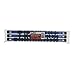 ABN Blue Aluminum SAE Socket Holder Rail 3-Piece Set – 1/4in, 3/8in, 1/2in Socket Rails and 16 Clips Tool Organizer