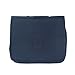 Itraveller Hanging Toiletry Bag-Portable Travel Organizer Cosmetic Make up Bag case for Women Men Shaving Kit with Hanging Hook for vacation (Dark Blue)
