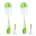 Munchkin Sponge Bottle Brush, Pack of 2, Green primary